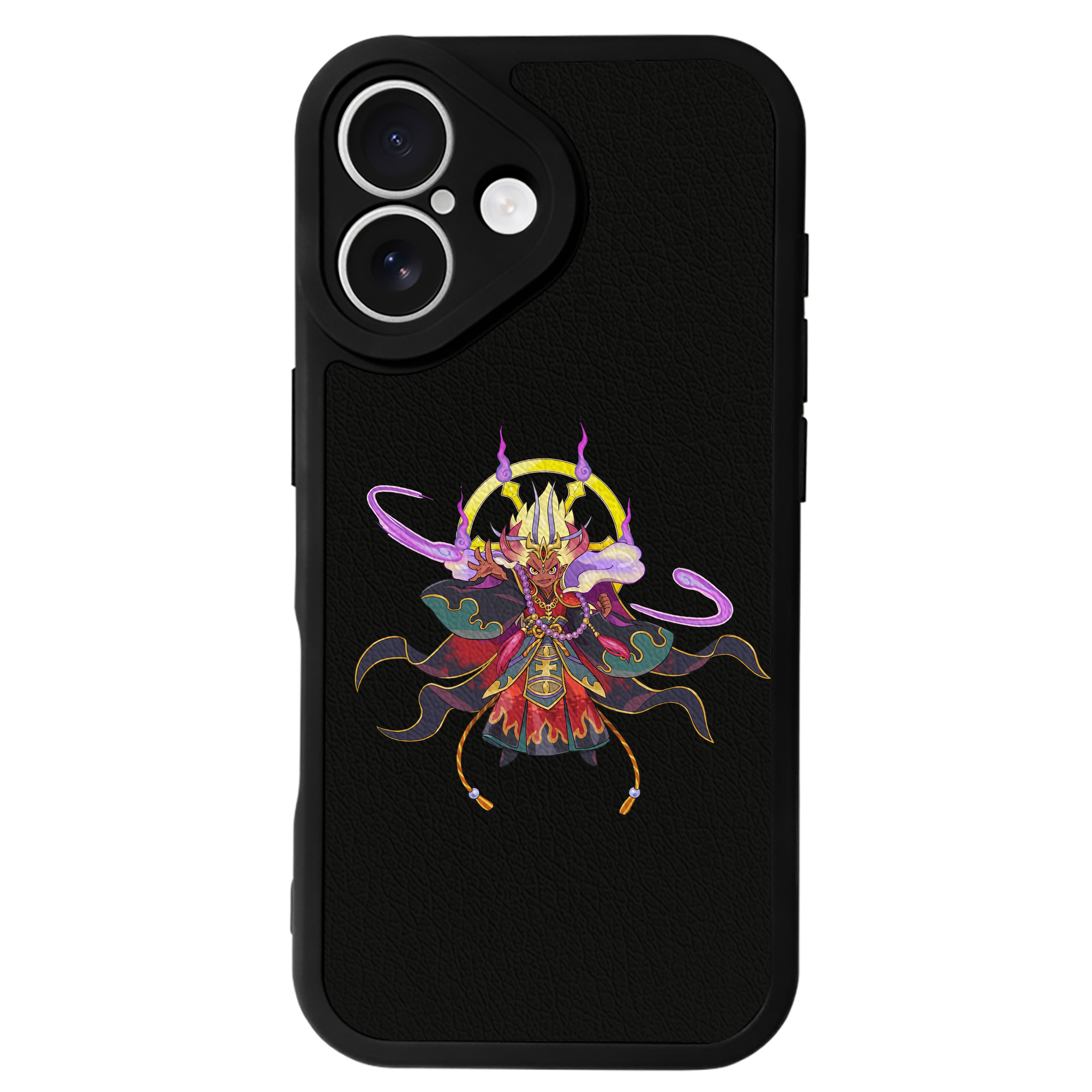 （画像用） 妖怪ウォッチ Yo-kai Watch 【iPhone 16シリーズ対応】シリコンスマホケース（レザー調） 材質：シリコン